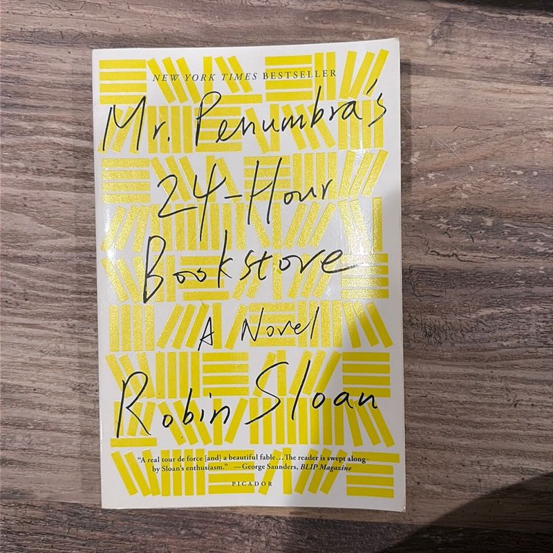 Mr. Penumbra's 24-Hour Bookstore