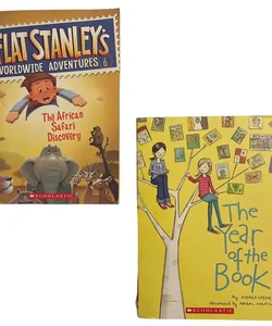 Flat Stanley Worldwide Adventures 6 & The Year of The Book