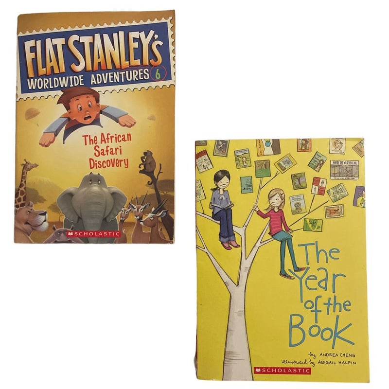 Flat Stanley Worldwide Adventures 6 & The Year of The Book