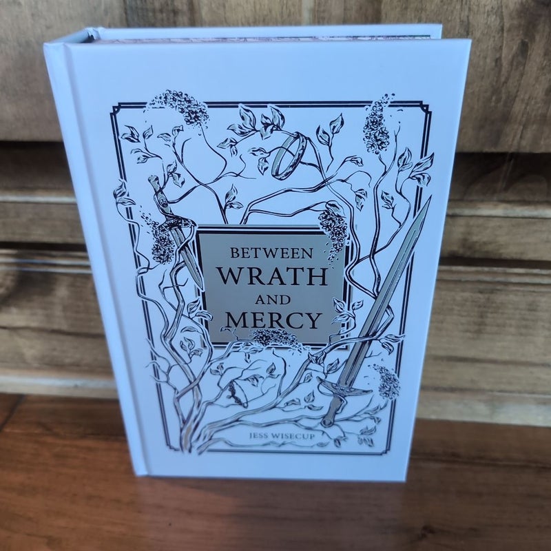 Between Wrath and Mercy - bookish box special signed edition.