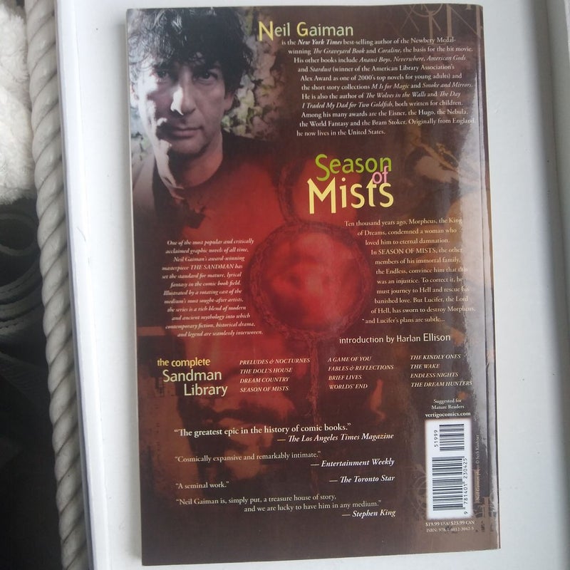 The Sandman, Volume 4, Season of Mists