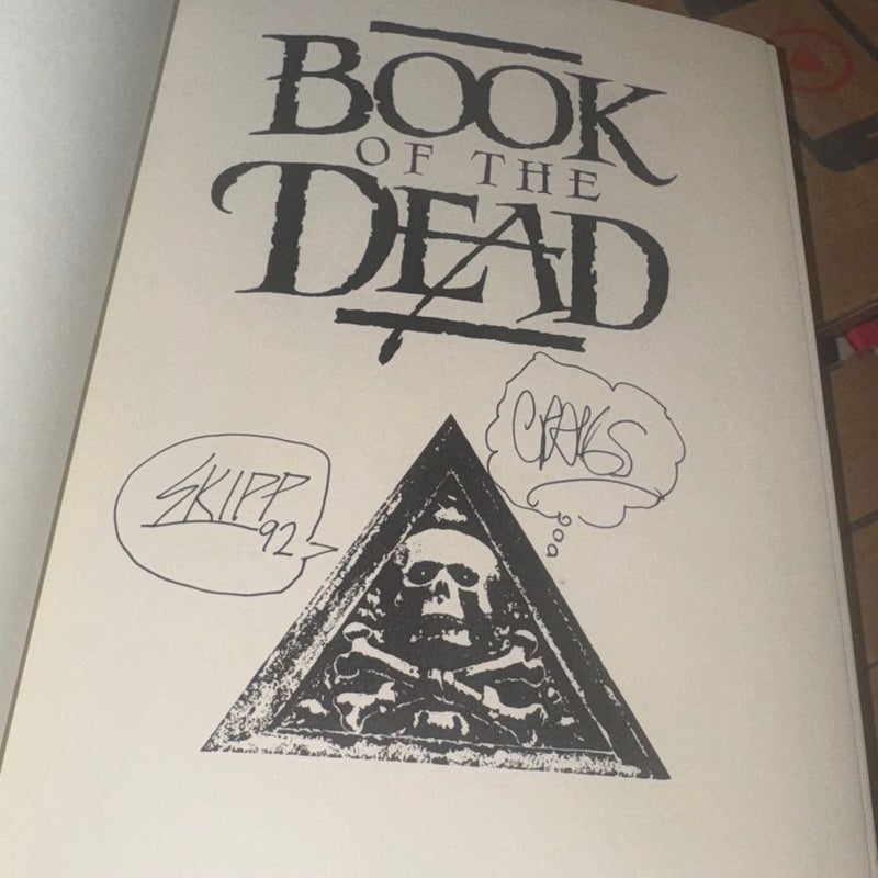 BOOK OF THE DEAD SIGNED