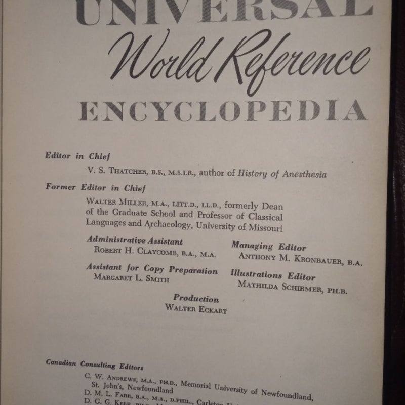 The Universal World Reference Encyclopedia 16