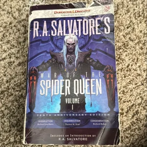 R. A. Salvatore's War of the Spider Queen, Volume I