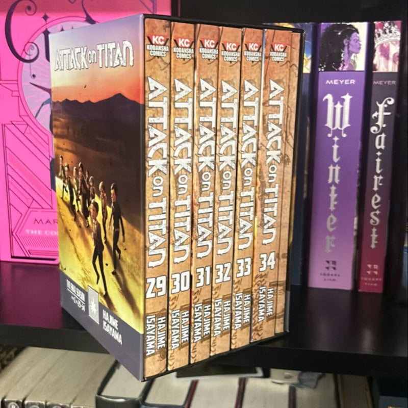 Attack on Titan the Final Season Part 2 Manga Box Set