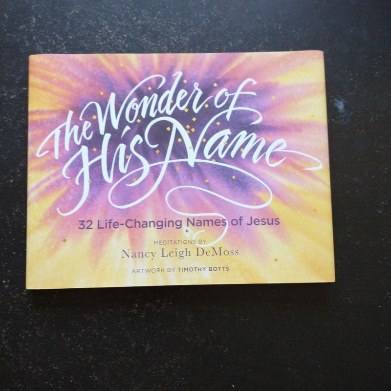 The Wonder of His Name Devotional