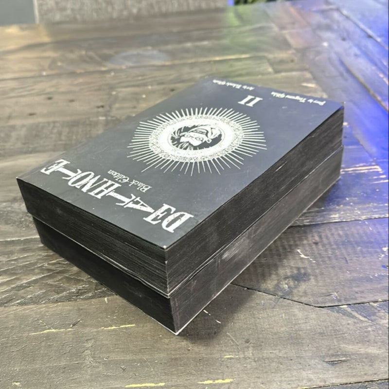 Death Note Black Edition, Vol. 1 and 4