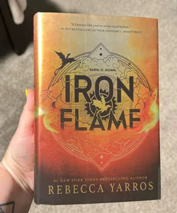 Iron Flame (Sprayed Edges)