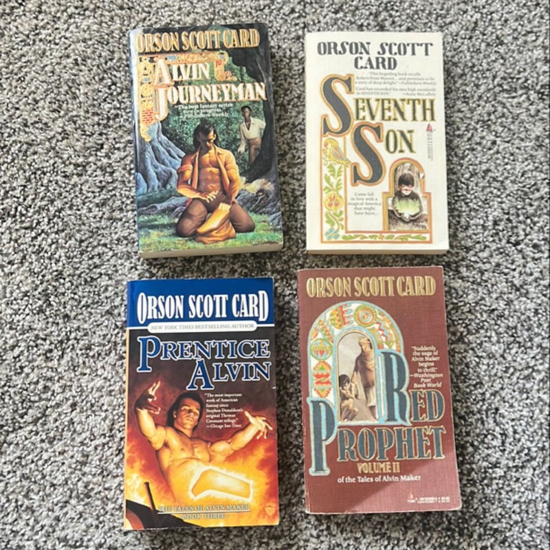 Orson Scott Card books (4)