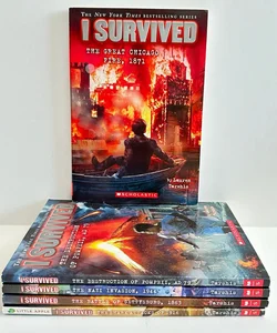 I Survived book bundle, 5 books