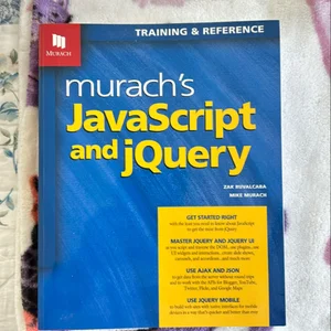 Murach's JavaScript and JQuery