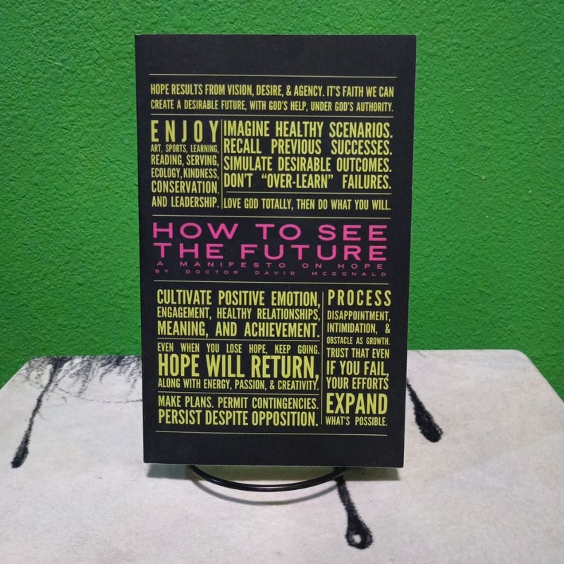 How To See The Future - Signed 