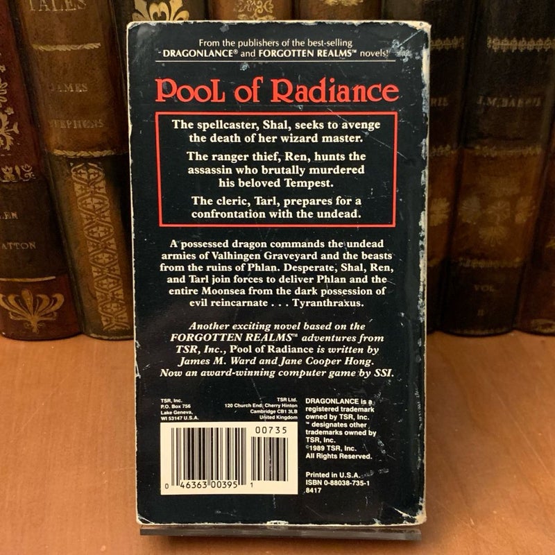 Pool of Radiance, Heroes of Phlan 1, First Edition First Printing