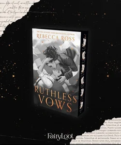 Ruthless Vows by Rebecca Ross Fairyloot Book Signed