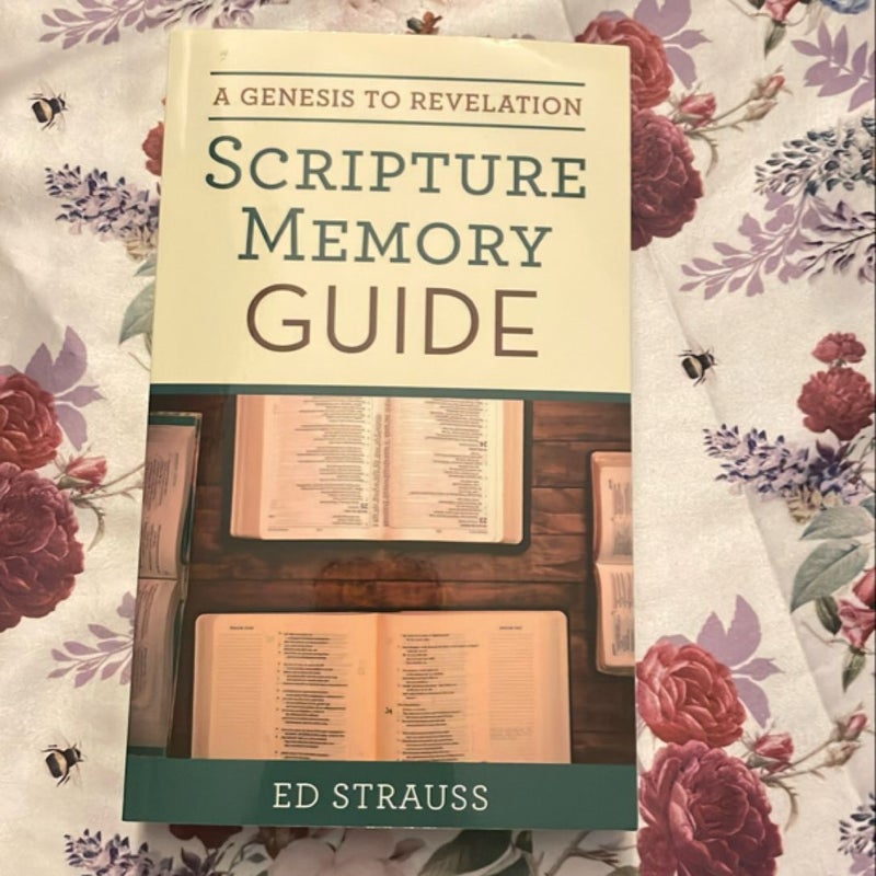 A Genesis to Revelation Scripture Memory Guide