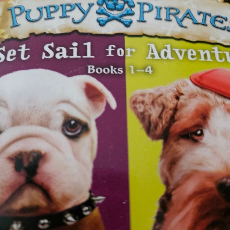 Puppy Pirates: Set Sail for Adventure (Books 1-4)