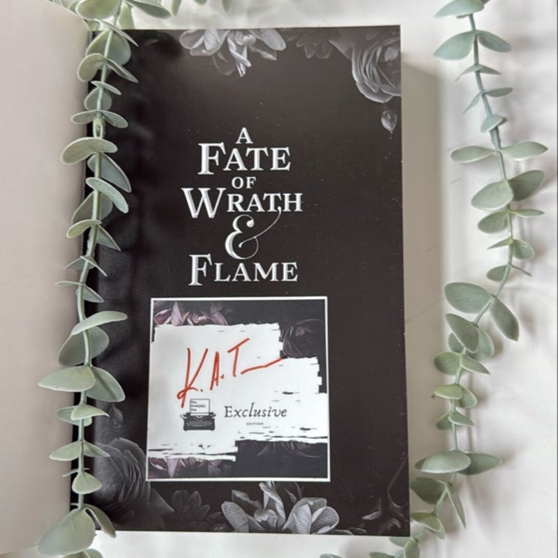 A Fate of Wrath and Flame *Bookish Box Edition*