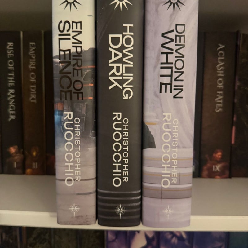 The Sun Eater series books 1-3 signed, The Broken Binding NEW