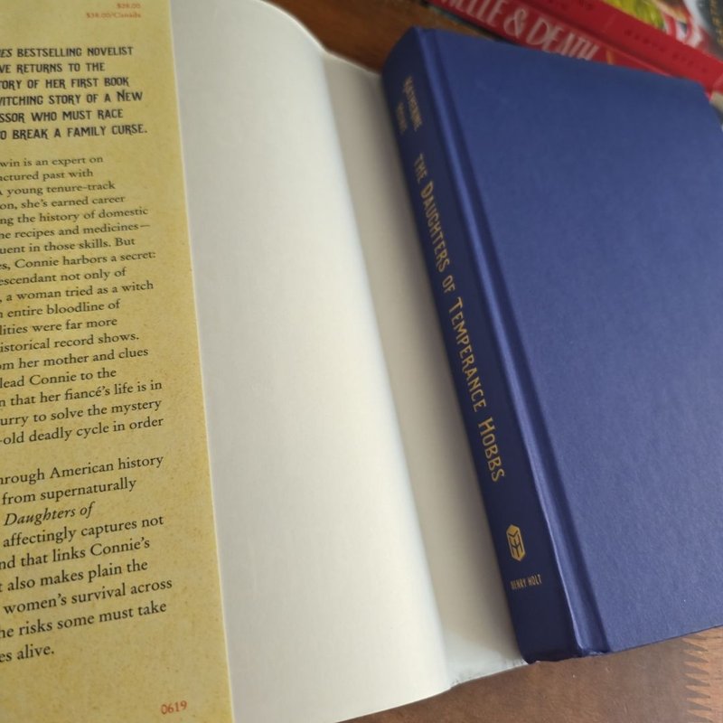 *EX-LIBRARY* The Daughters of Temperance Hobbs (Sequel to The Physick Book of Deliverance Dane)