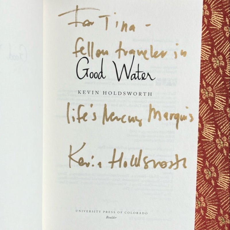 Good Water-Signed