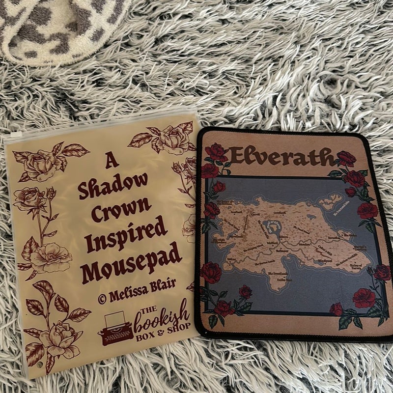 Bookish Box A Shadow Crown Inspired Mousepad