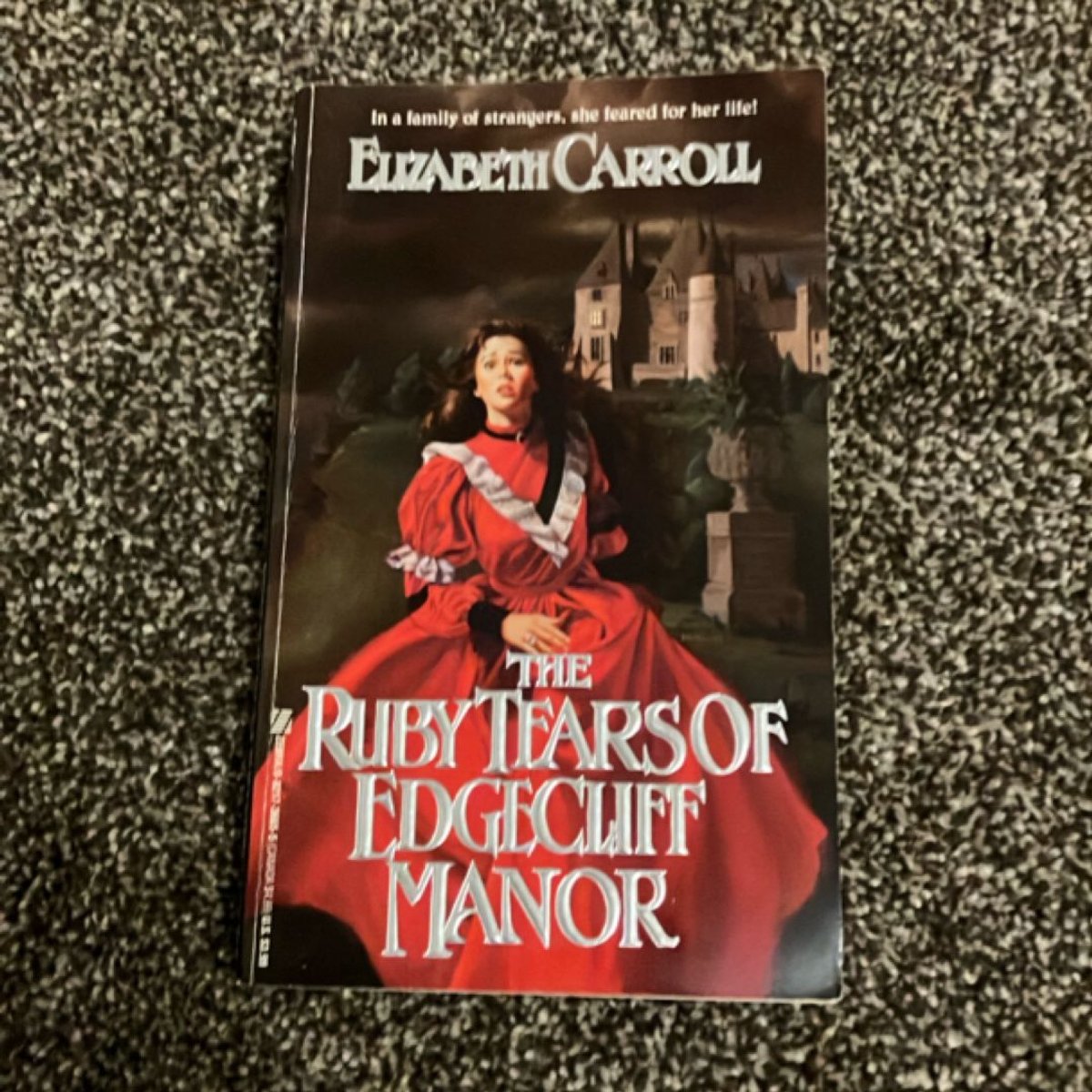 Ruby Tears of Edgecliff Manor by Elizabeth Carroll