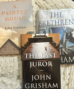 The Last Juror John Grisham Lot hardcover The Bretheren A Painted House 