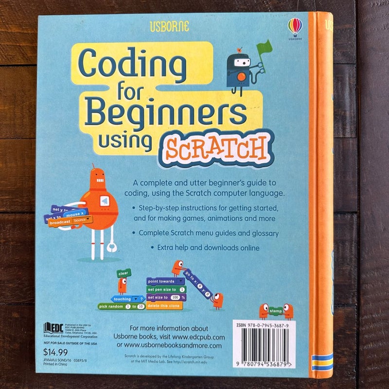 Usborne Coding For Beginners Using Scratch