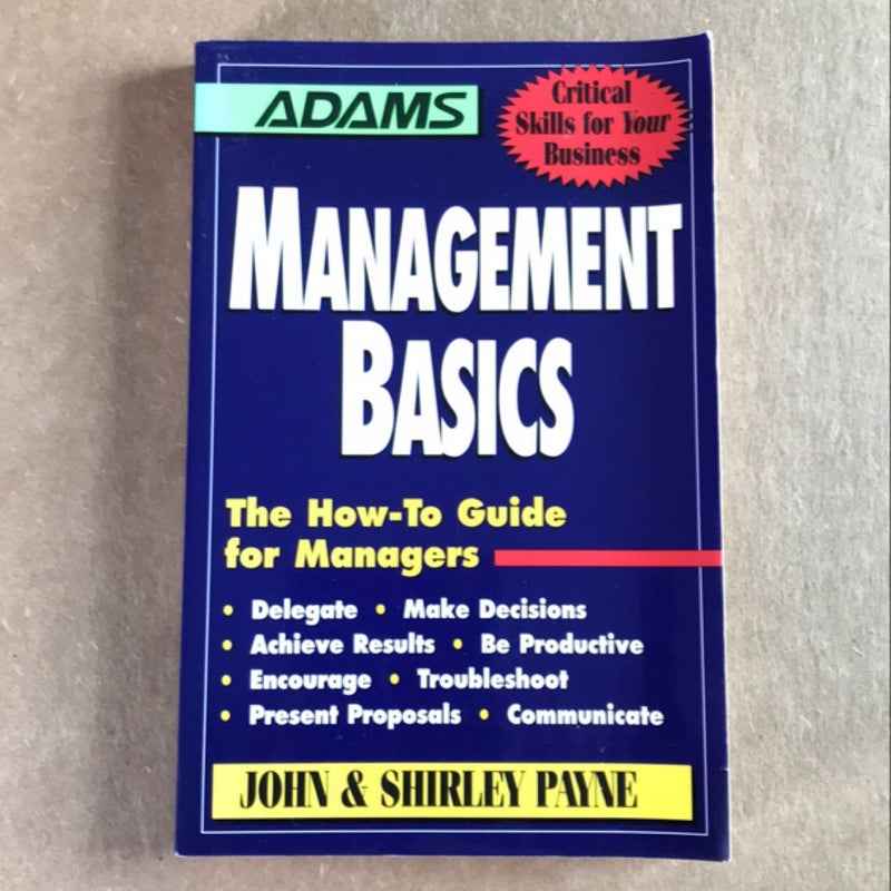 Management Basics