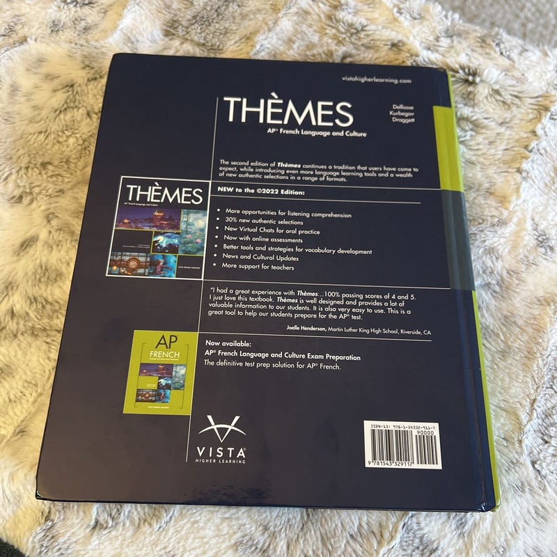 Themes: AP French Language and Culture Textbook Binding