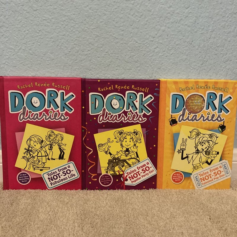 Dork Diaries Books 1-3