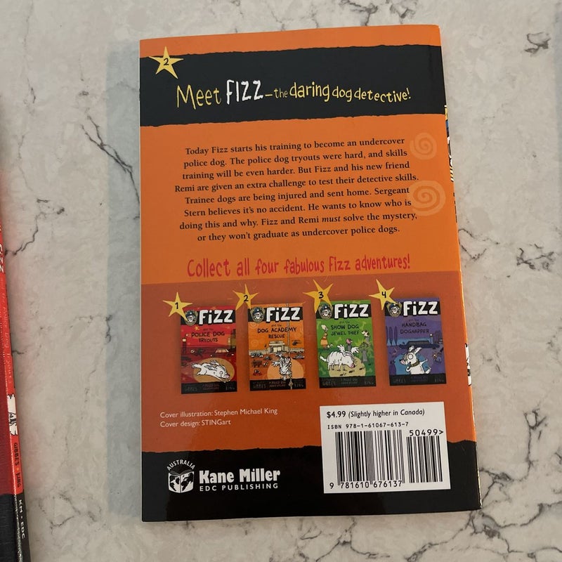 Fizz and the Police Dog Tryouts books 1-4