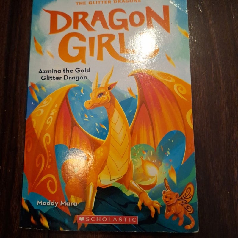 Azmina the Gold Glitter Dragon (Dragon Girls #1)