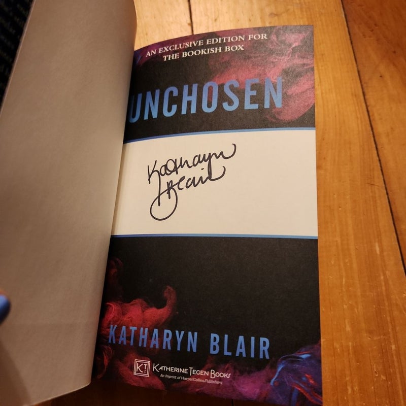 Unchosen *signed*