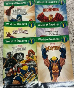 Marvel world of reading set