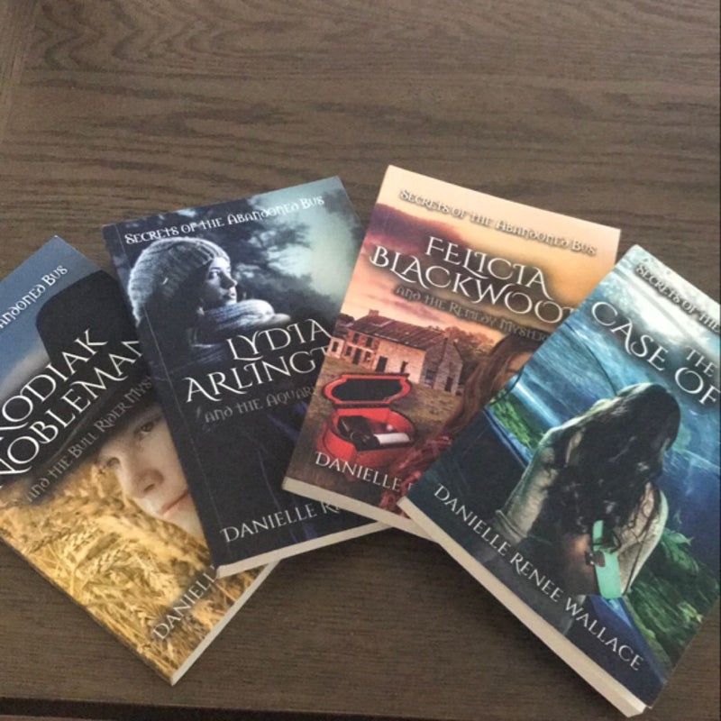 Secrets of The Abandoned Bus books 1-4 **Signed Copies