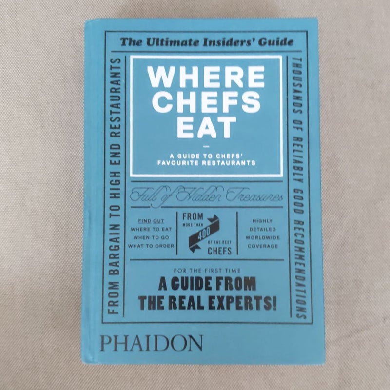 Where Chefs Eat