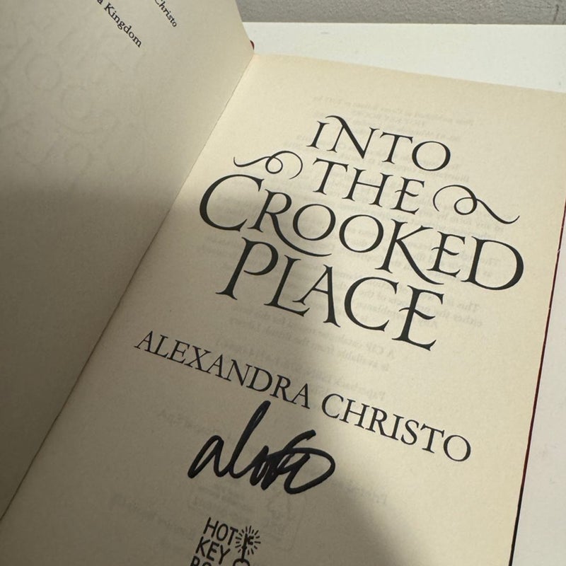 Fairyloot Into the Crooked Place Set SIGNED