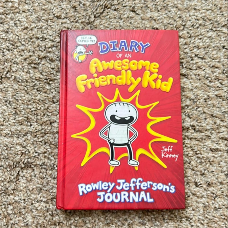 Diary of an Awesome Friendly Kid: Rowley Jefferson's Journal