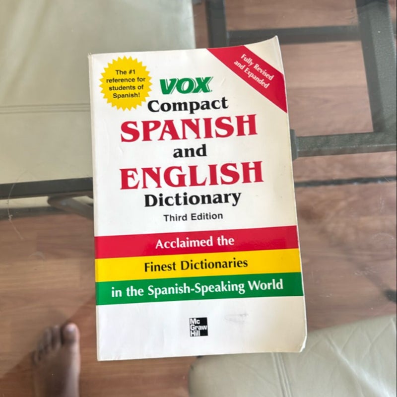 Vox Compact Spanish and English Dictionary, Third Edition (Paperback)