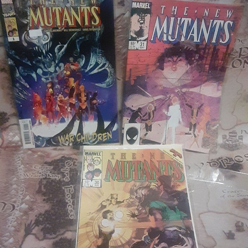 New Mutants 1983 18-31 Marvel comic book lot 