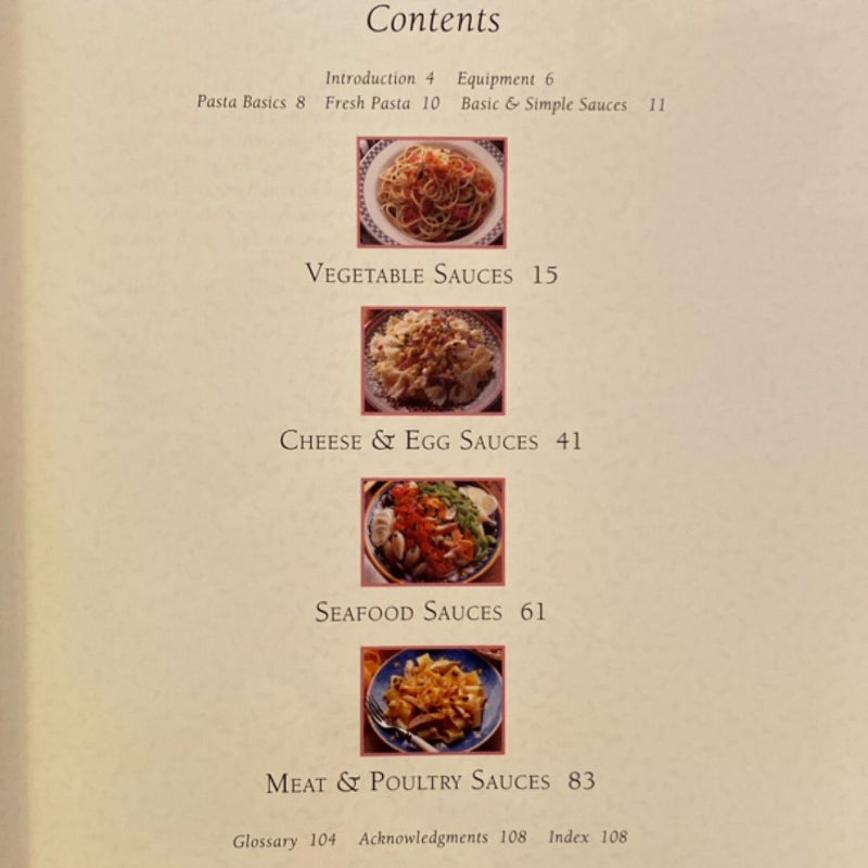 Pasta Sauces