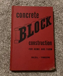 Concrete Block Construction 