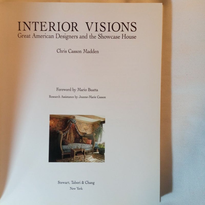 Interior Visions (First Edition)