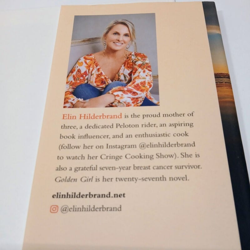 Golden Girl by Elin Hilderbrand First Edition 2021