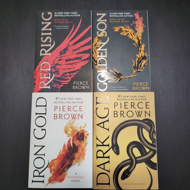 Red Rising, Golden Son, Iron Gold, Dark Age