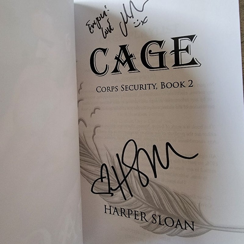 Cage by Harper Sloan Book Novel Romance Sprice Erotica Smut