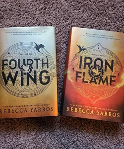 Fourth Wing and Iron Flame set