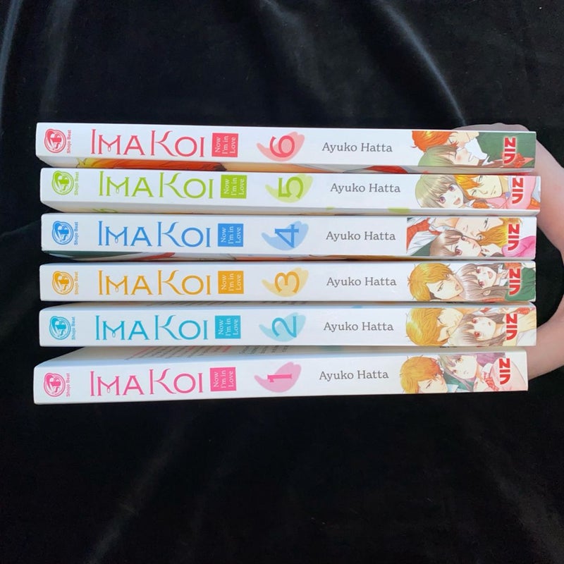 Ima Koi vol 1-6 shojo beat manga