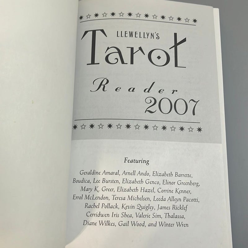 Llewellyn's Tarot Reader 2007